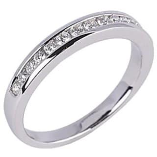 Fortune Jewel Exclusive Fashionable Diamond Ring For Wedding (Design 18)