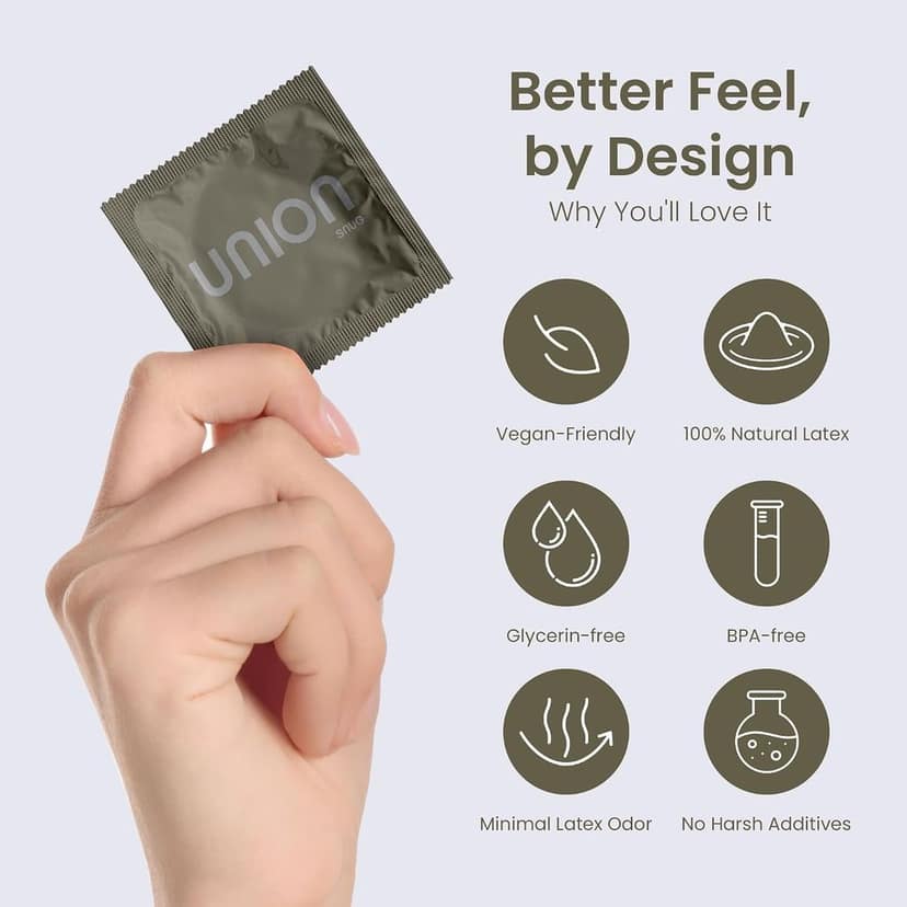 Condoms Playful Giants - 3 Count | Feature a larger studded texture designed for added stimulation, with lubrication for comfort and glide view 5