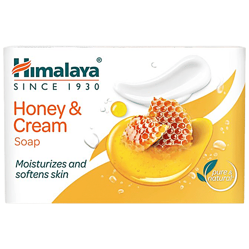 Himalaya Honey & Cream Soap - Nourishes & Softens The Skin, 125 g
