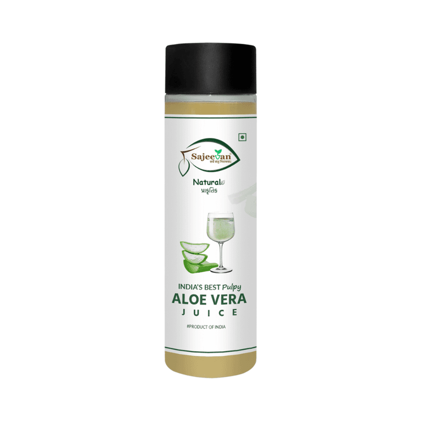 Natural Aloe Vera Juice | Pulpy & Pure | Supports Diabetes Control & Liver Health | No Added Sugar | 500ml