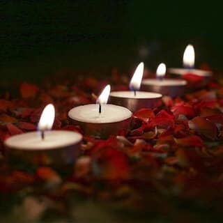 Unique bazar 50 Tealight candle Candle (White, Pack of 50) view 4