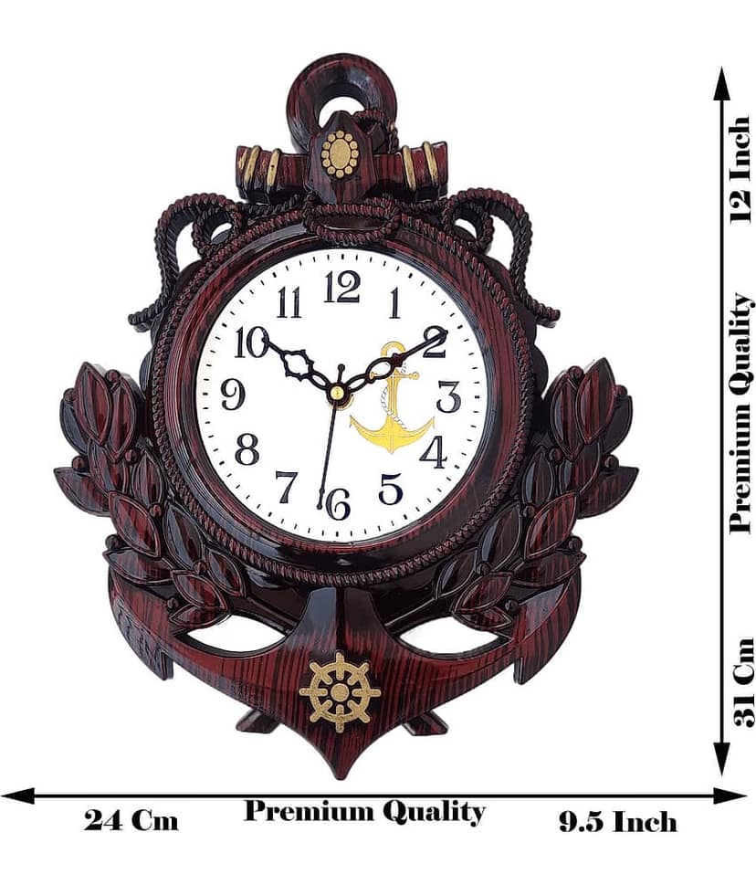 IRU Circular Analog Wall Clock view 2
