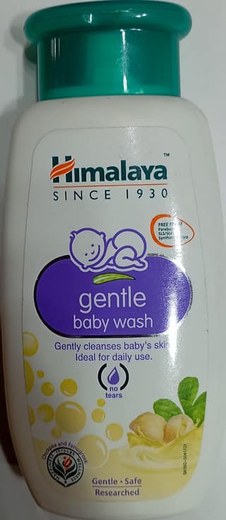 Himalaya gentle baby wash gentle cleanses baby skin ideal for daily use 100ml