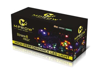 Decorative Diwali LED Lights Packaging Box