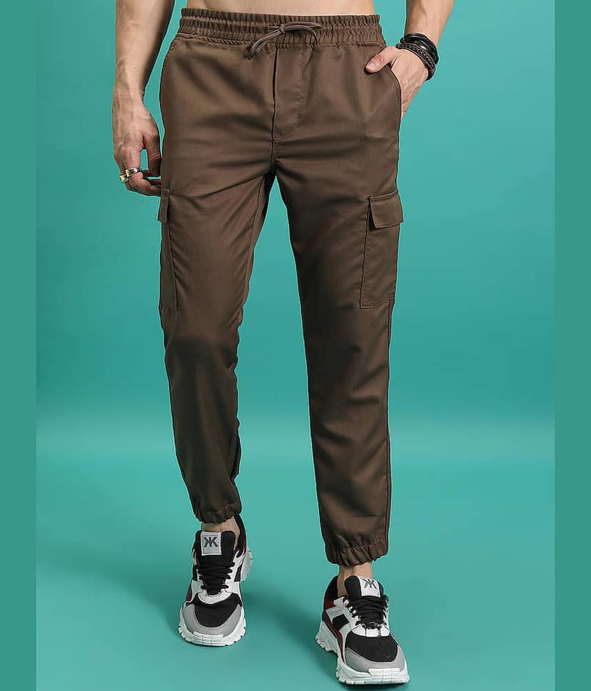 Highlander Regular Men's Joggers - Brown ( Pack of 1 )