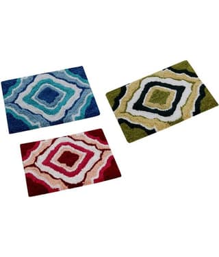 Aazeem Multi Set of 3 Anti-skid Door Mat