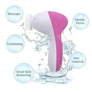 5 in 1 Electric Handheld Body Massager with 5 Massage Heads