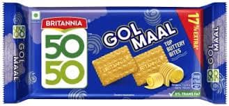BRITANNIA 50-50 GOLMAAL BUTTER 53GM
