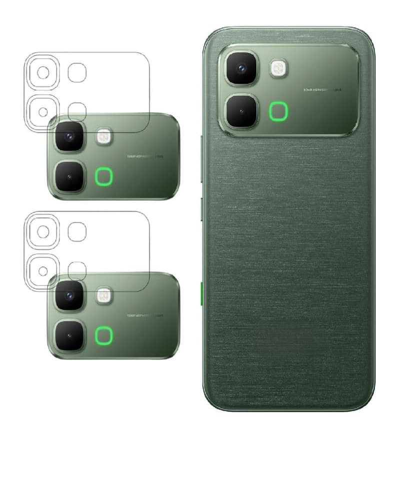 ISAAK Back Camera Lens Protector compatible for Infinix Note Edge 5G (Pack of 2) view 2