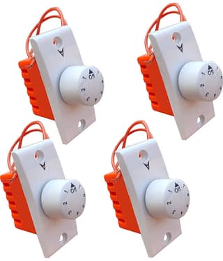 HIRU Fan Regulators 1 Module (Pack of 4)