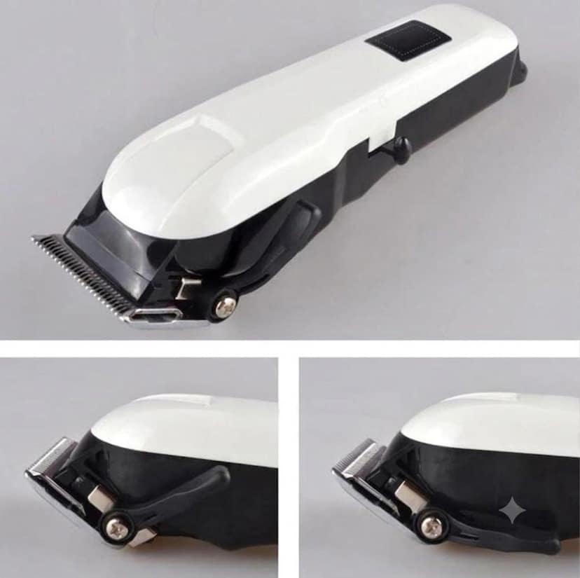 Cordless Rechargeable Hair Clipper and Trimmer with Digital Display & 4 Guide Combs view 4