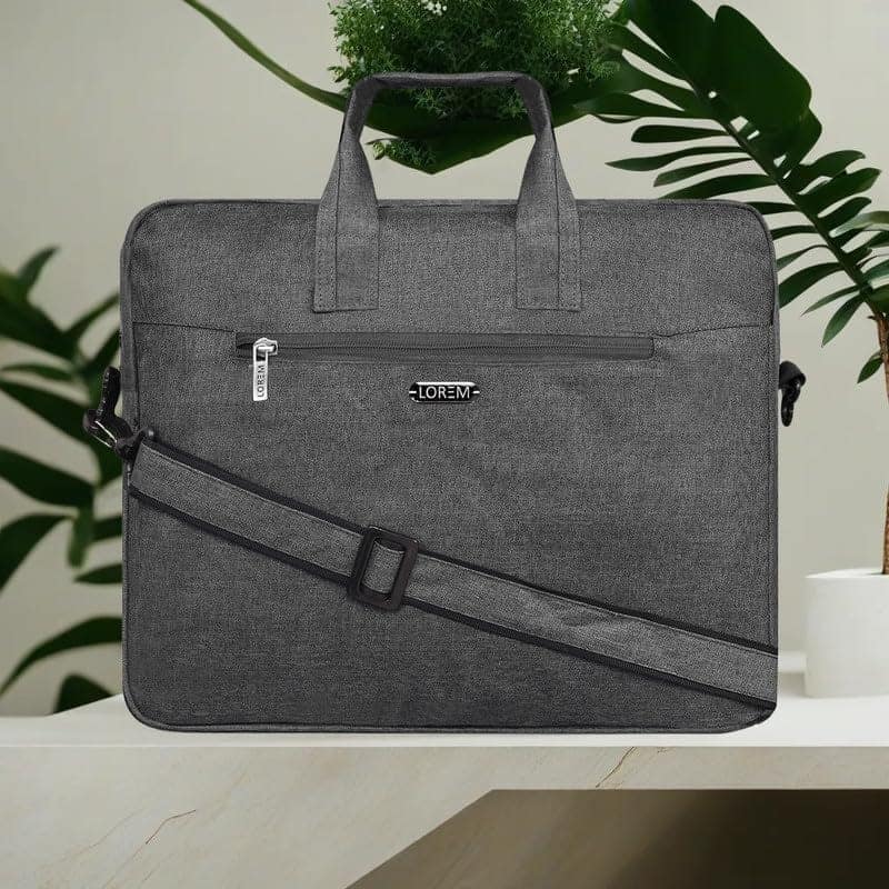 LOREM 10L Faux Leather Messenger Bag For Men & Women-UF view 2