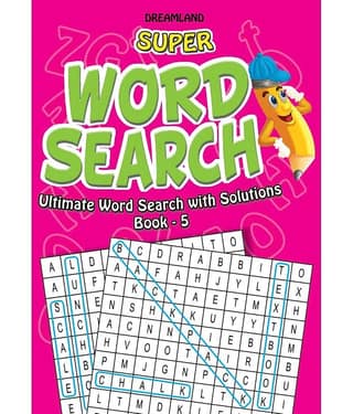 Super Word Search Part - 5 - Interactive & Activity Book