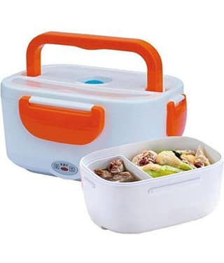 Electric Lunch Box Plastic Multicolour