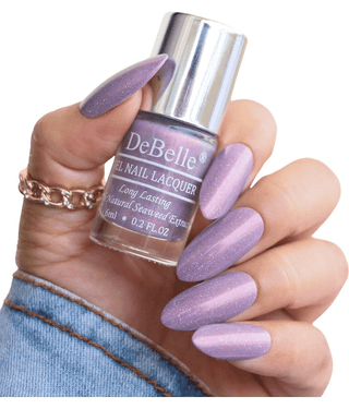 DeBelle Dainty Diana Glitter Nail Polish 6 ( Pack of 1 )