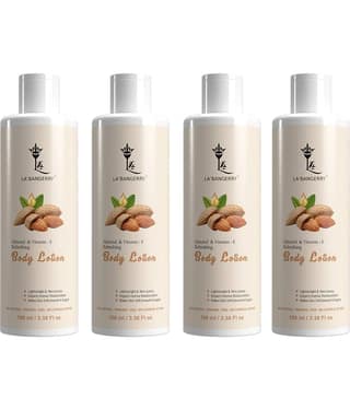 La'bangerry Glowing Skin Lotion For All Skin Type 400 ml ( Pack of 4 )