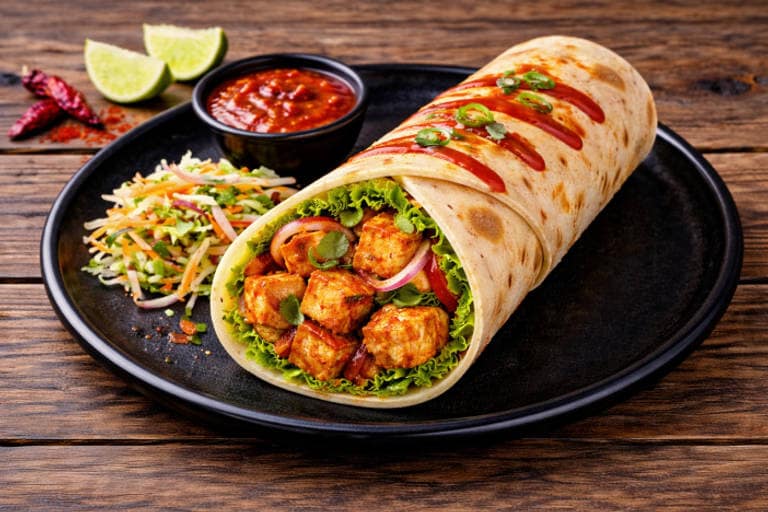 Peri-Peri Paneer Roll