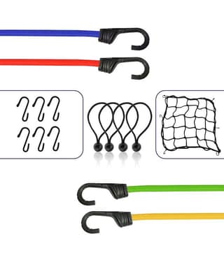 Grand Pitstop Bungee Cord - Set Of 15 - Mix