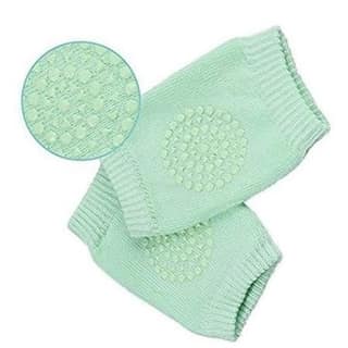 Baby Knee Pads Protector Toddler Leg for Crawling,Anti-Slip Padded Stretchable Elastic Cotton Soft Breathable Comfortable Knee Cap Safety Protector,Multicolor (Pack of 1 pair)