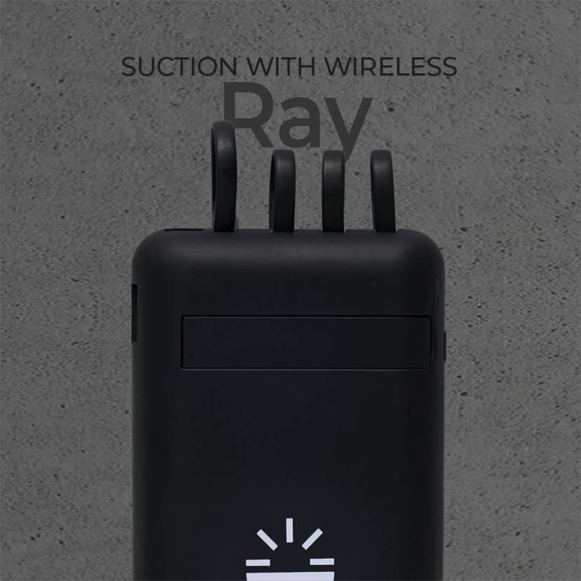Glow Gadgets Ray 10000 mAh Suction With Wireless Powerbank view 3