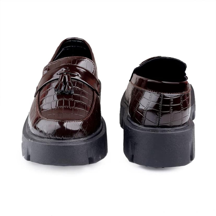 Bxxy's Faux Leather Slip-on Loafers view 4