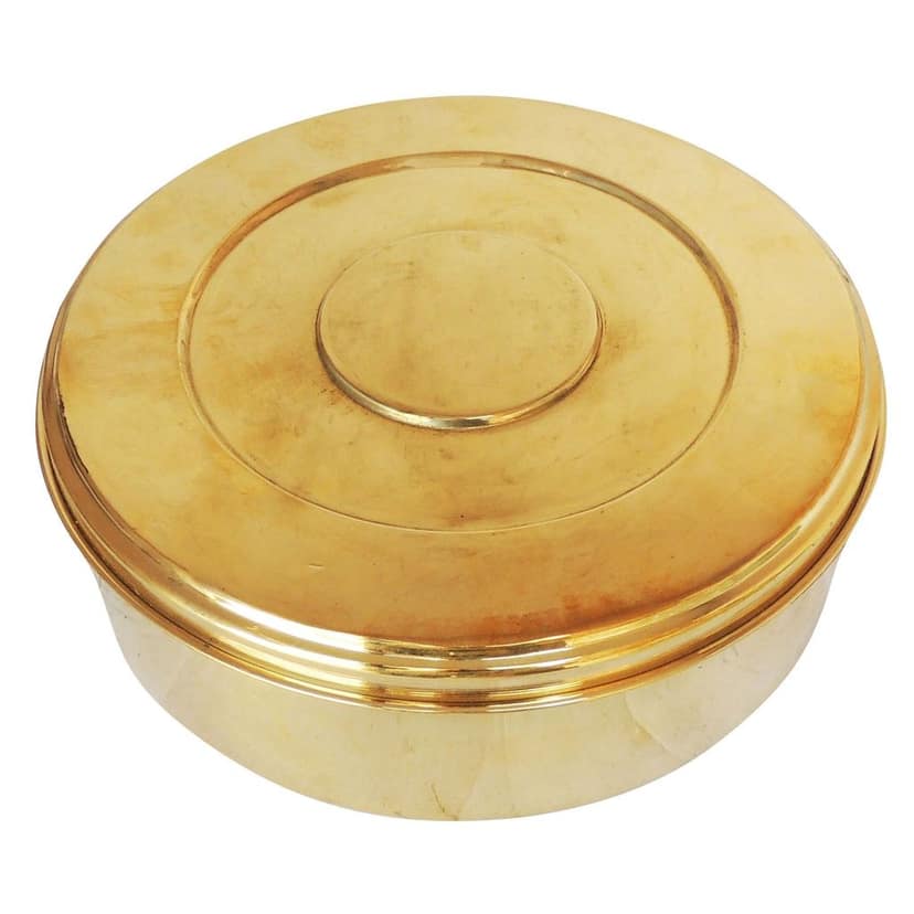 Brass Masala Box 7 Bowl (ZMAS467 A) view 4