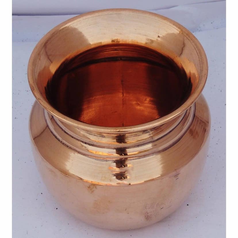 Copper Lota No. 8 , 560 ML (ZMAS188 J) view 3