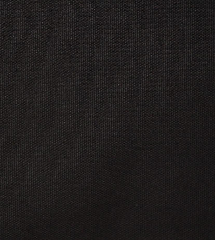 AIRWILL 100% Cotton Solid Pattern 4 Seater Square Table Cover Sized, 56x56 inches (Black, Pack of 1) view 2