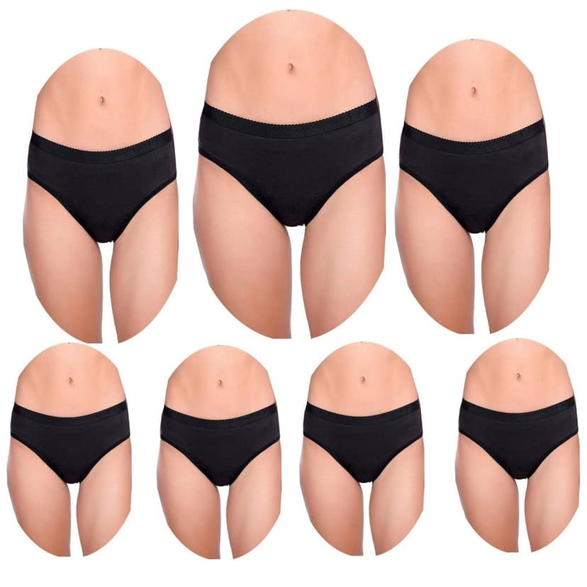 Cotton Full Coverage Hipster Panties Pack 7 view 2