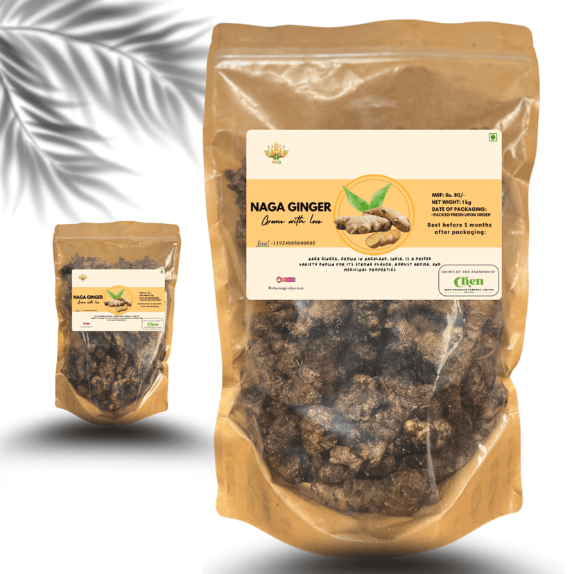 Naga Ginger - Premium Quality, Grown in Nagaland - 1 Kg