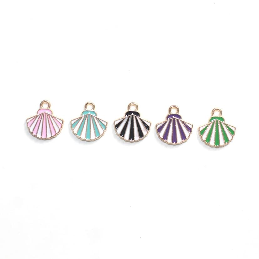 Rack Jack Y2K Charm Pendant - Sea Shell - Pink view 3