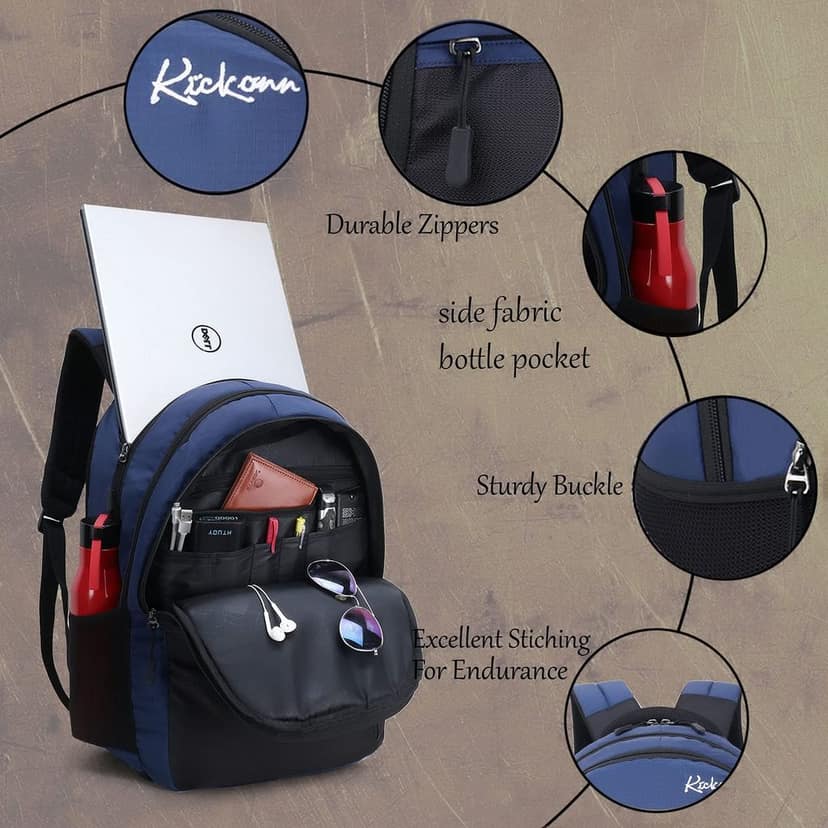 casual backpack Laptop Bag/Backpack for Men Women Boys Girls/Office ,School College Teens & Students with Rain Cover view 2