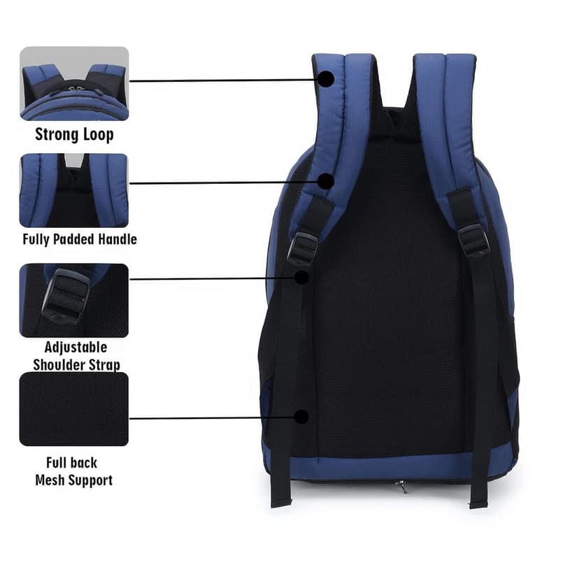 casual backpack Laptop Bag/Backpack for Men Women Boys Girls/Office ,School College Teens & Students with Rain Cover view 5