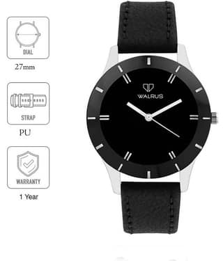 Walrus Leather Round Womens Watch
