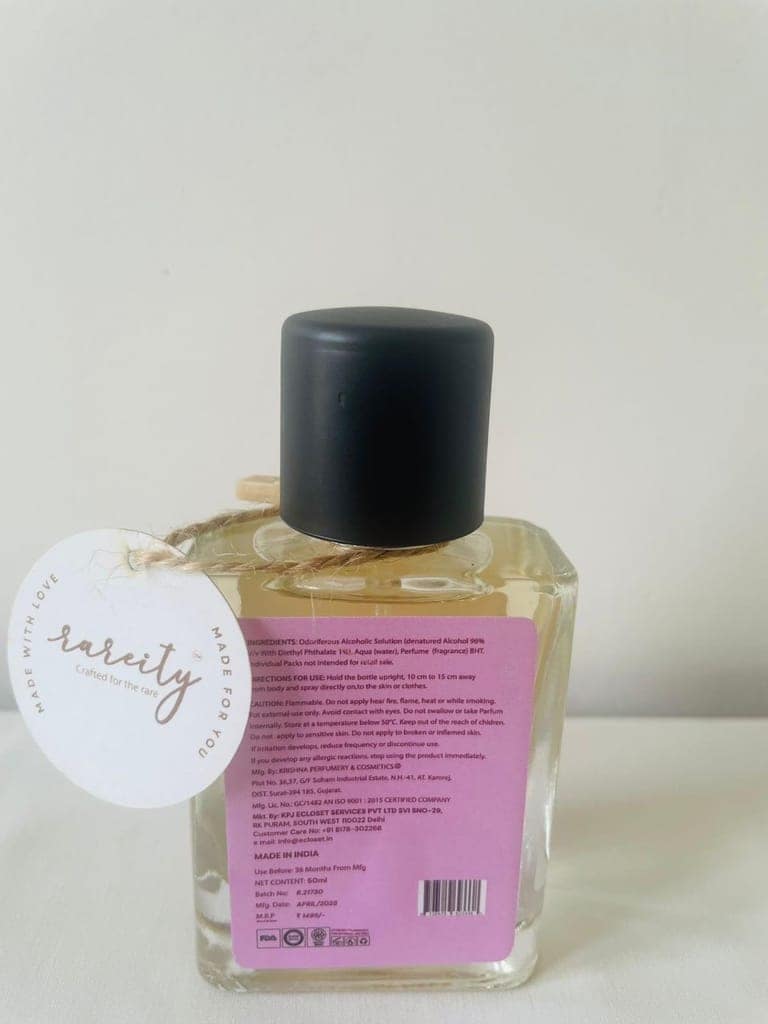Rareity Perfume – Sugar Dust 50ml | Unisex Fragrance for Men and Women | Sweet Long-Lasting Scent| Travel-Friendly view 4