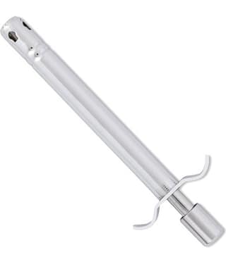 HomePro Gas Lighter Stainless Steel Silver Pack of 1