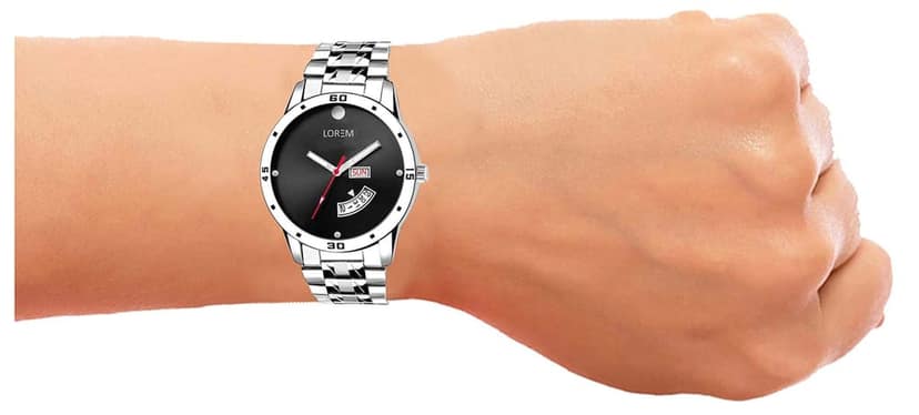 Black Day Date Analog Watch for Men LR104 view 5