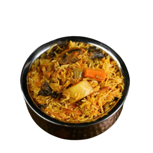 Veg Chaap Biryani Half