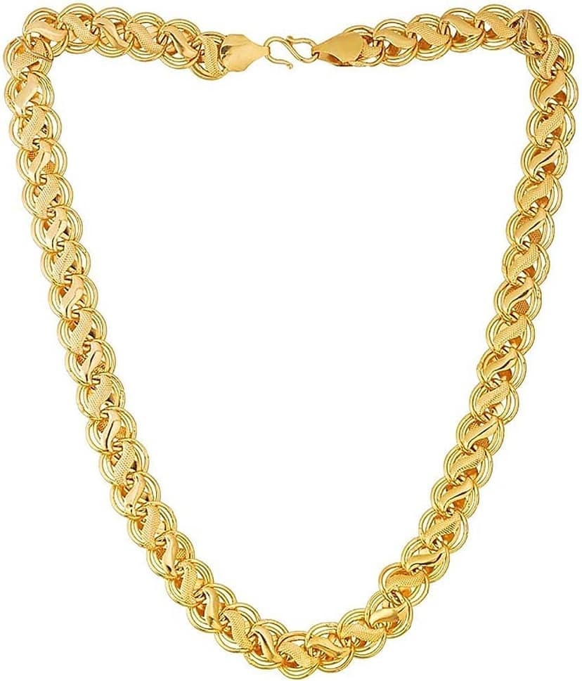 KRIMO Gold Plated Chain ( Set of 1 )