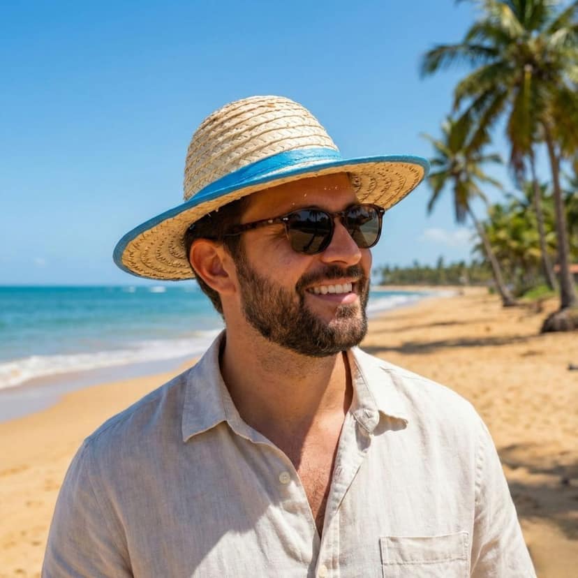 Palm Leaf Hat – Handmade Eco-Friendly Sun Hat view 3