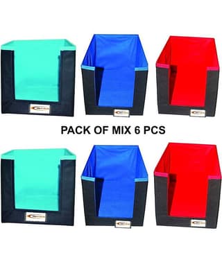 SH. NASIMA - Storage Stools ( Pack of 6 )