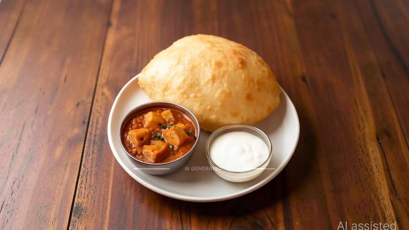 Paneer bhatura