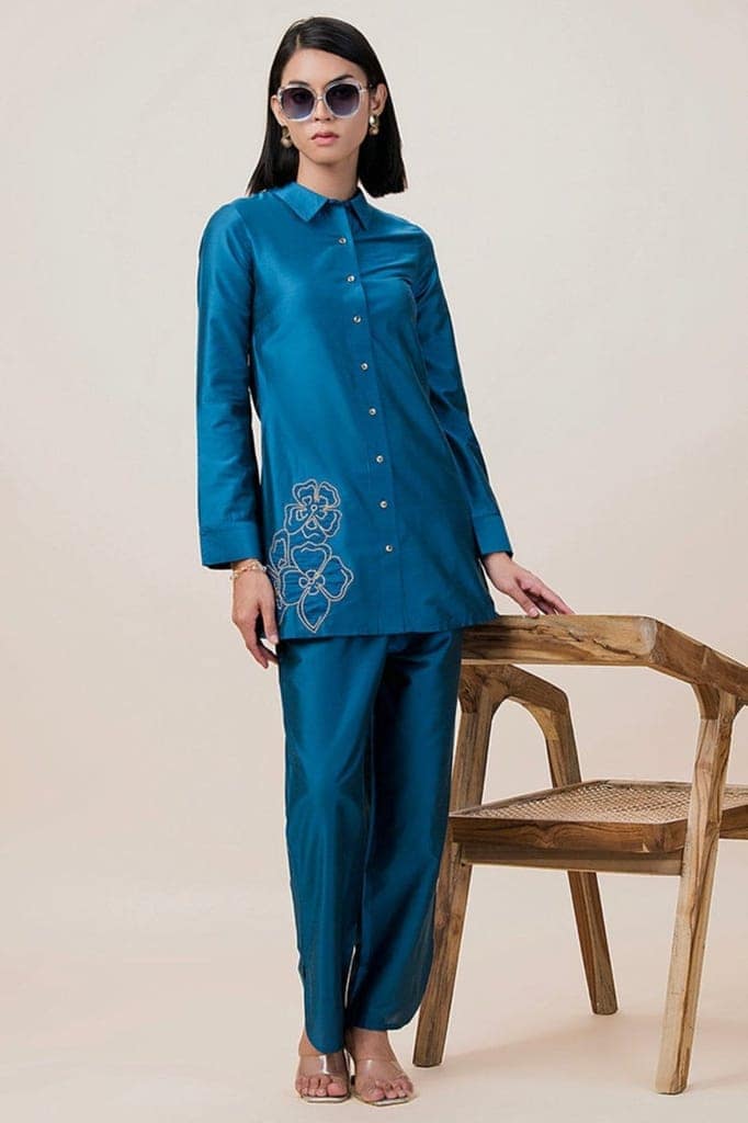 Designer Shirt Style Kurta Set (Copy)