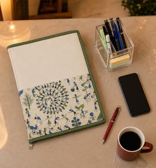 Handcrafted Jute File Folder