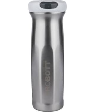 Probott Swipe 600ml Silver Stainless Steel Water Bottle 600 mL ( Set of 1 )