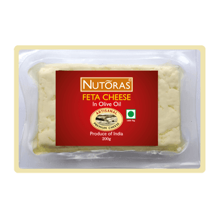 Nutoras Cheese Feta with Olive Oil (Block) 200G