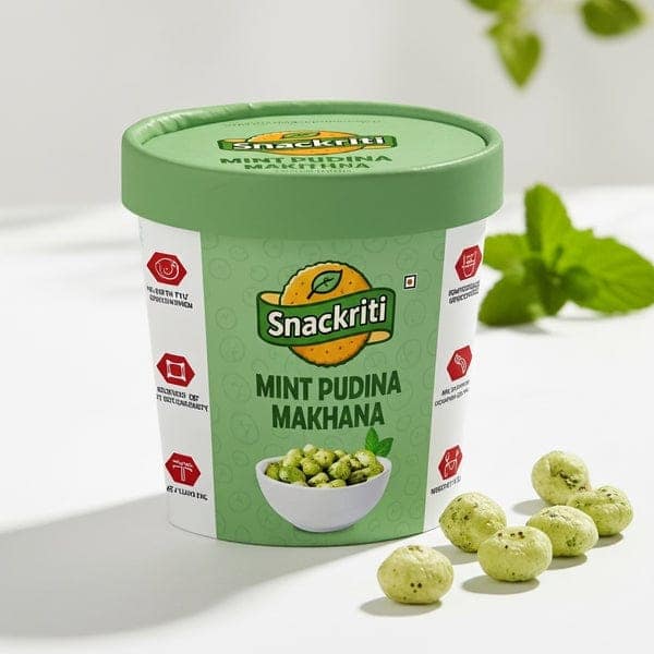 Mint Pudina Makhana