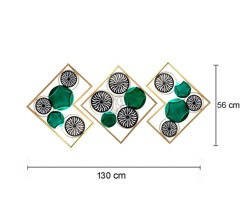 Metal Wall Art Wall Sculpture Wall Hanging Showpiece Perfect For Home, Hotel,Restaurant, living room Decoration. (DSH-iWART-29) view 2