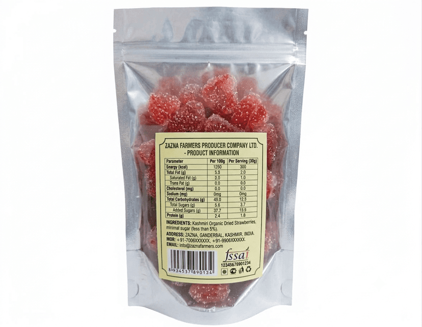 Dried Strawberries 300 Gram view 2