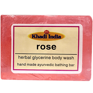 Khadi Body Wash - Rose Sandal Herbal Glycerine, 125 g